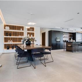 5 bedroom luxury seaside villa with indoor & outdoor pool, near Acharavi, sleeps 10